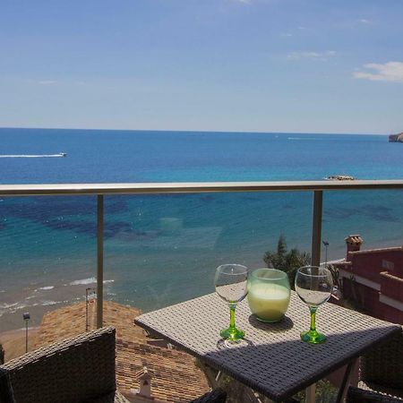 Beautiful Frontline Apartment Melioria With Panoramic Seaview Calp Exterior foto