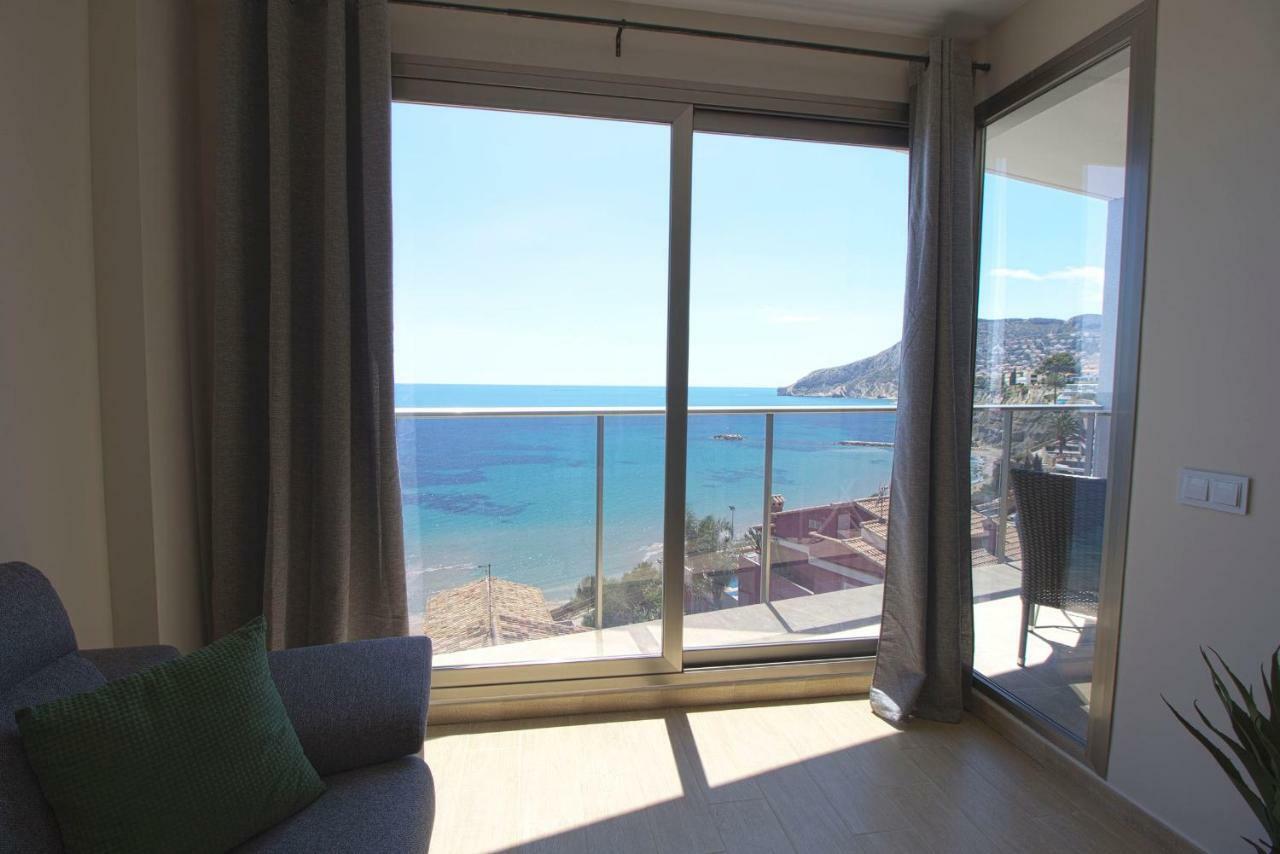 Beautiful Frontline Apartment Melioria With Panoramic Seaview Calp Exterior foto