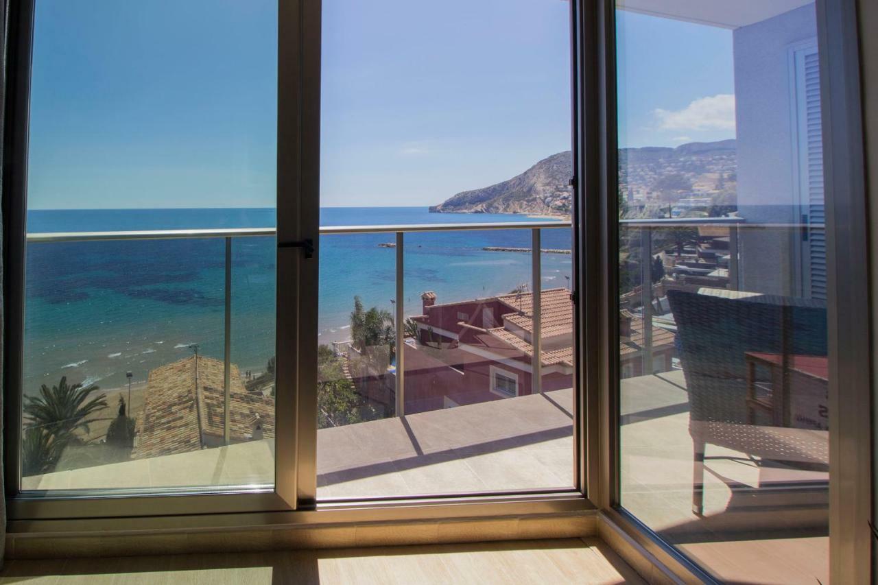 Beautiful Frontline Apartment Melioria With Panoramic Seaview Calp Exterior foto