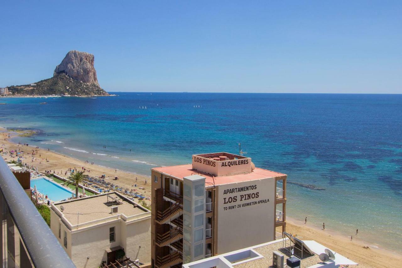 Beautiful Frontline Apartment Melioria With Panoramic Seaview Calp Exterior foto