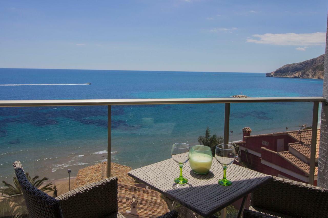 Beautiful Frontline Apartment Melioria With Panoramic Seaview Calp Exterior foto